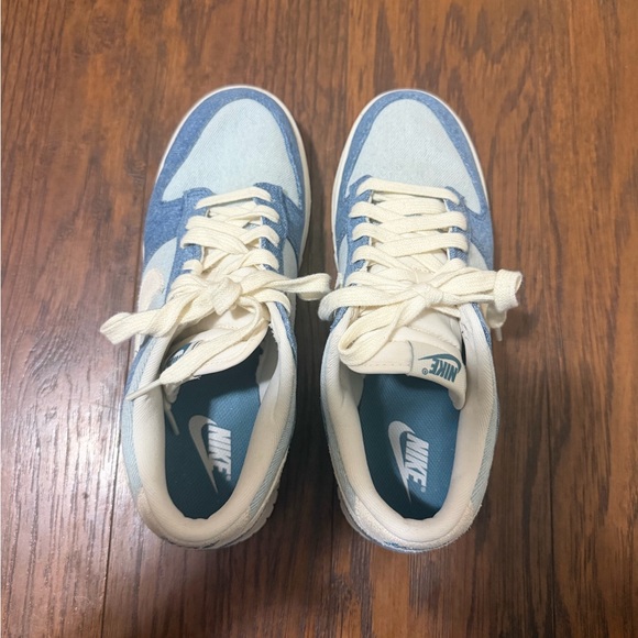Nike Dunk Low SE denim trainers size 9.5 W #sneakers - Picture 3 of 6